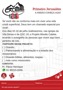 Missão Calebe