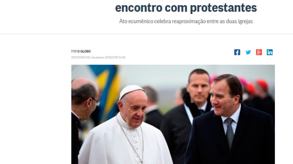 Papa-na-Suécia-Ecumenismo-recorte-O-Globo